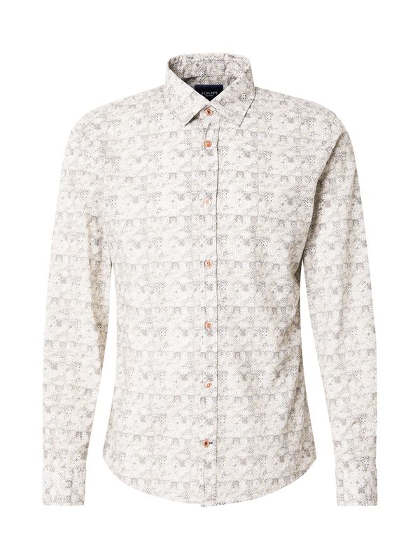 JOOP! Jeans JOOP! Jeans Košulja 'Hanson3'  smeđa / bijela