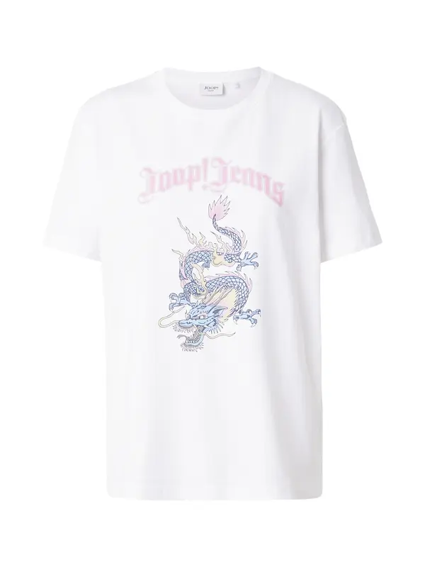 JOOP! Jeans JOOP! Jeans Majica  svijetloplava / žuta / roza / bijela