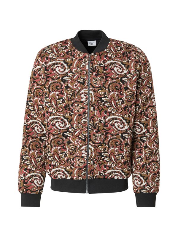 JOOP! Jeans JOOP! Jeans Prijelazna jakna 'Danger'  maslinasta / burgund / crna / bijela