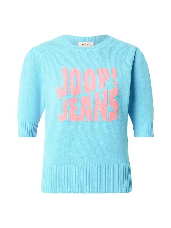 JOOP! Jeans JOOP! Jeans Pulover 'Kalama'  azur / svijetloroza