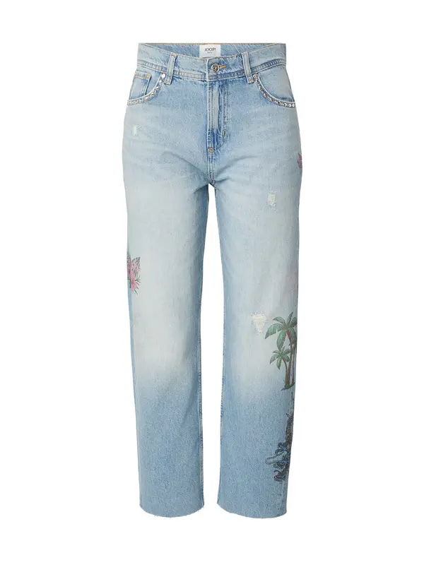 JOOP! Jeans JOOP! Jeans Traperice 'Michelle'  plava / plavi traper / žad / magenta