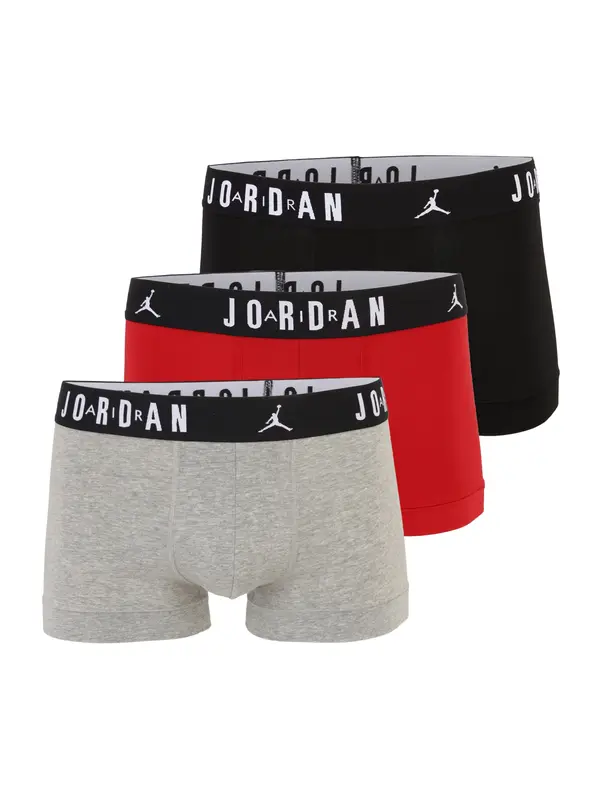 Jordan Jordan Bokserice 'FLIGHT'  siva melange / crvena / crna