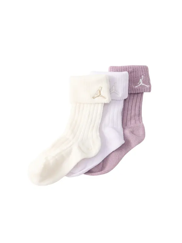 Jordan Jordan Čarape  boja pijeska / sivkasto ljubičasta (mauve) / pastelno ljubičasta