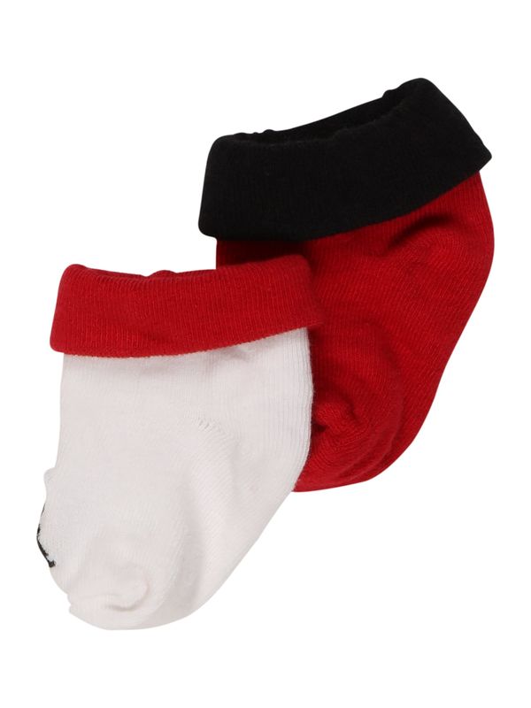 Jordan Jordan Čarape  crvena / crna / bijela