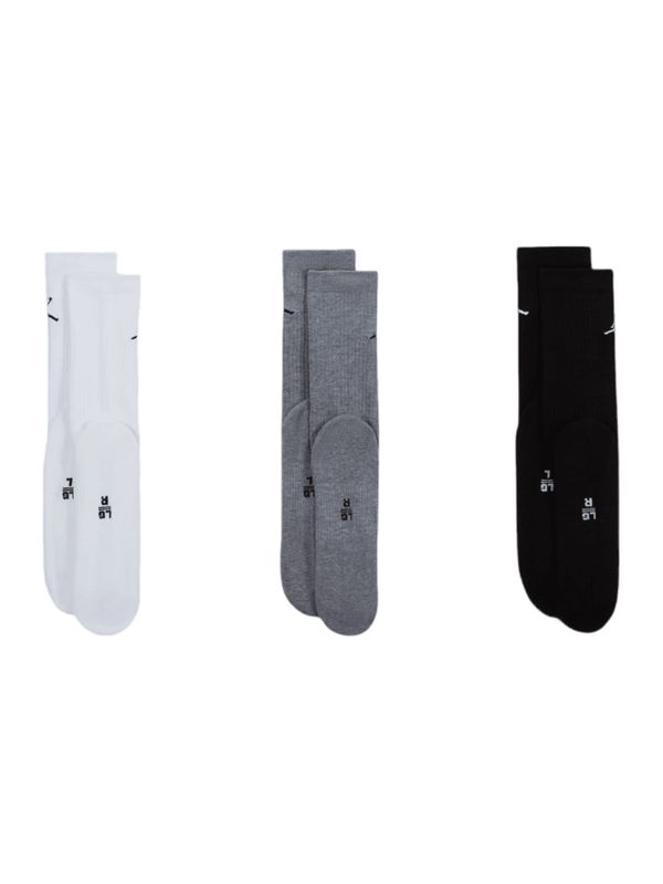 Jordan Jordan Čarape  siva / crna / bijela