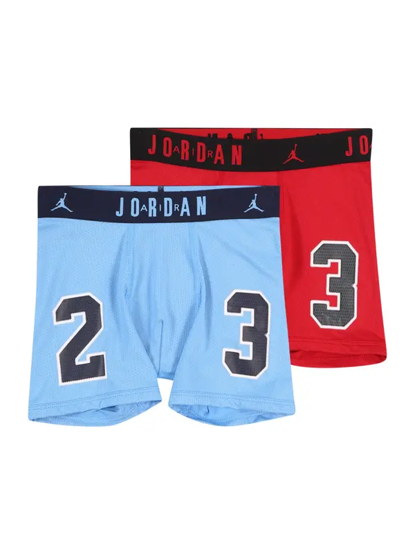 Jordan Jordan Gaće  svijetloplava / crvena / crna