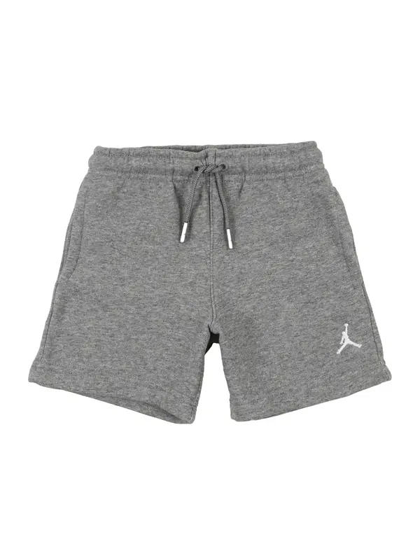 Jordan Jordan Hlače 'BROOKLYN ESS'  siva melange / bijela