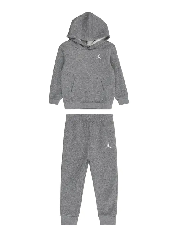Jordan Jordan Jogging komplet 'BRKLYN'  siva melange / bijela