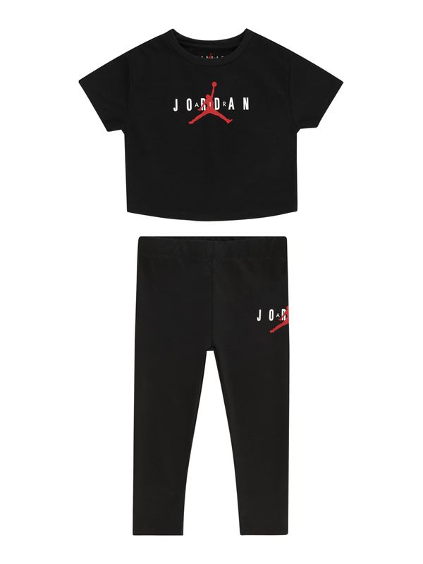 Jordan Jordan Jogging komplet  crvena / crna / bijela