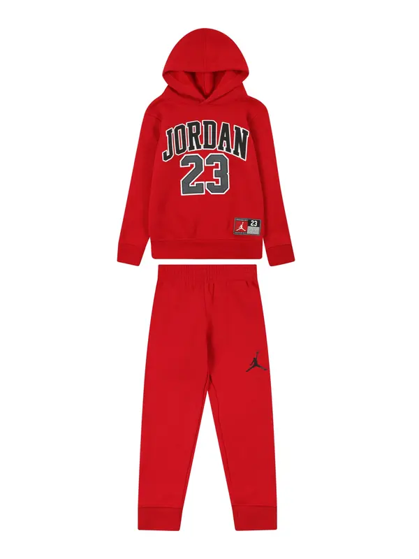 Jordan Jordan Jogging komplet  siva / crvena / crna / bijela