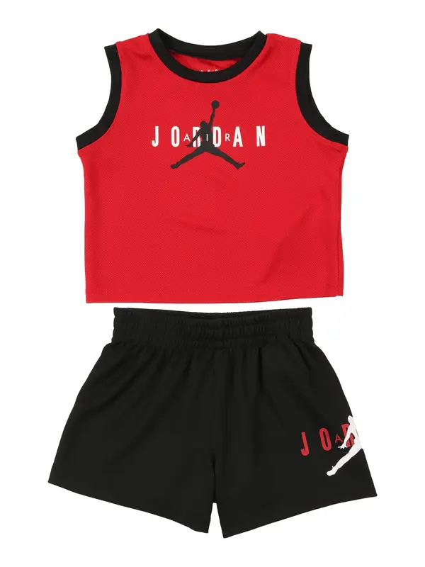 Jordan Jordan Komplet  crvena / crna / bijela