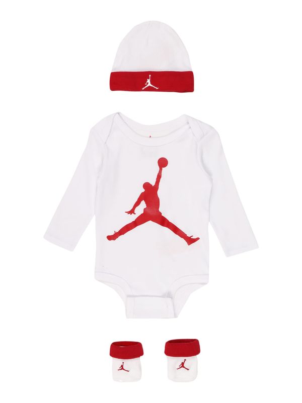 Jordan Jordan Komplet 'JUMPMAN'  crvena / bijela