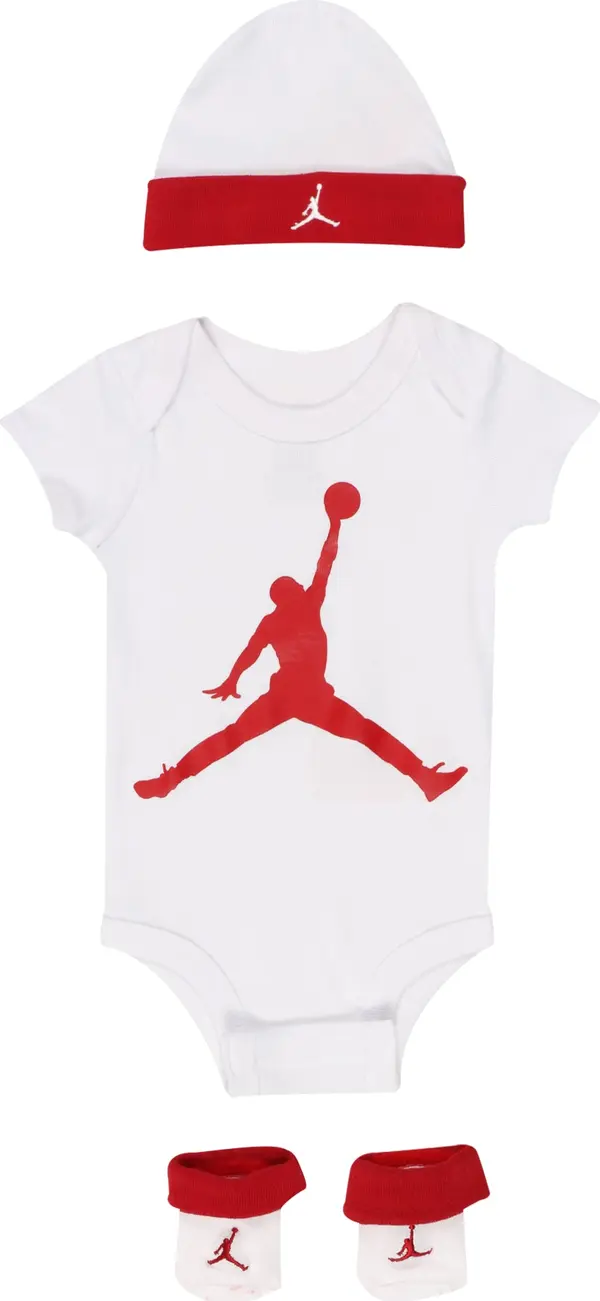 Jordan Jordan Komplet 'JUMPMAN'  crvena / bijela
