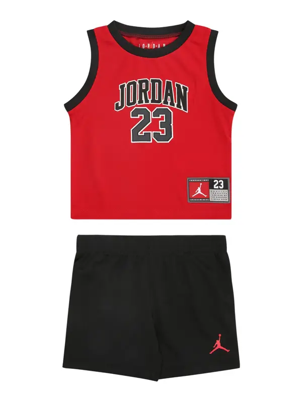Jordan Jordan Komplet  siva / crvena / crna / bijela