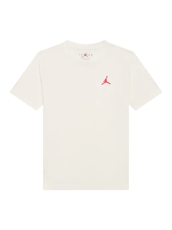 Jordan Jordan Majica 'AIR'  svijetlobež / crvena
