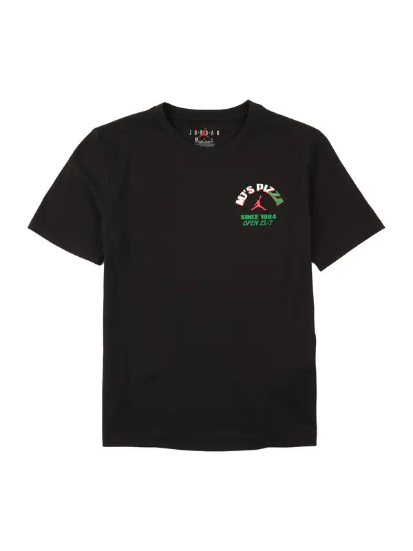 Jordan Jordan Majica 'BRAND PIZZA'  zelena / crvena / crna