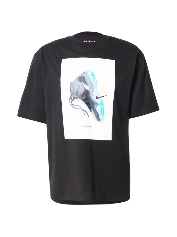 Jordan Jordan Majica 'BRK AJ11 AD'  opal / neonsko plava / crna / bijela