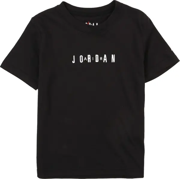 Jordan Jordan Majica  crna / bijela