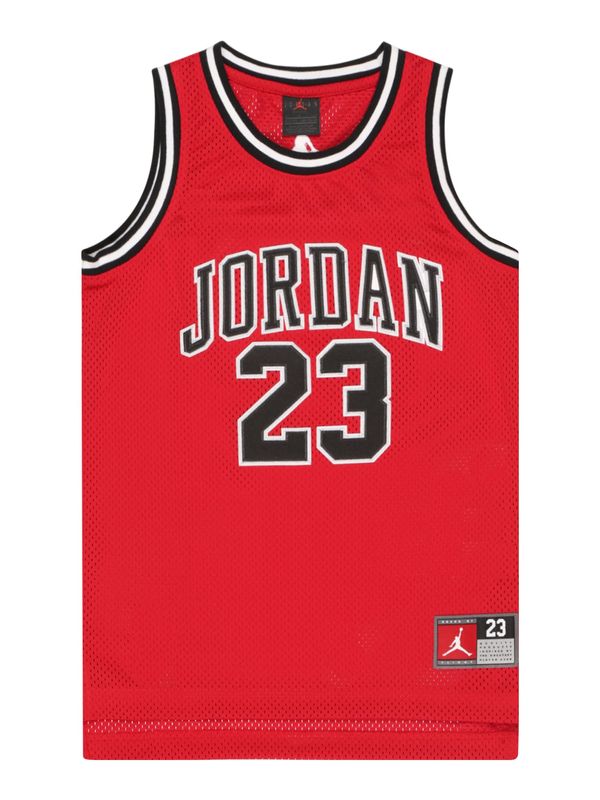 Jordan Jordan Majica  crvena / crna / bijela