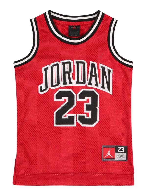 Jordan Jordan Majica  crvena / crna / bijela