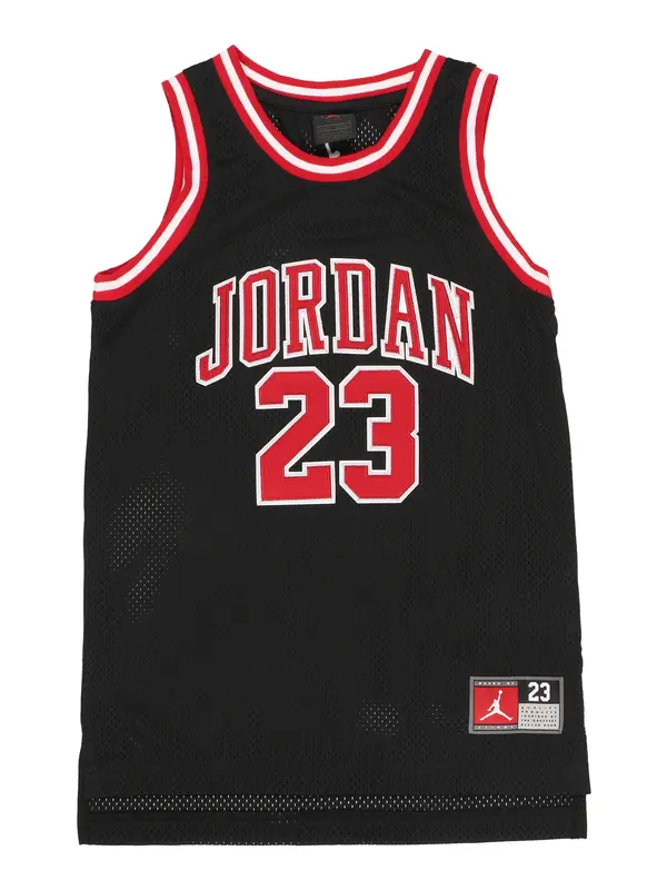Jordan Jordan Majica  crvena / crna / bijela