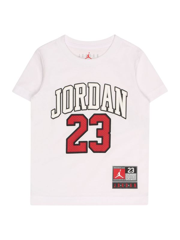 Jordan Jordan Majica  crvena / crna / bijela