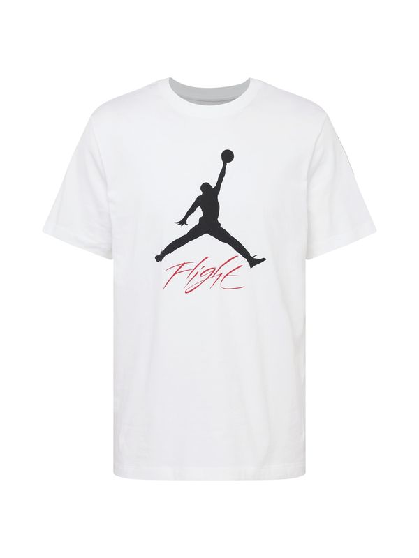 Jordan Jordan Majica 'JUMPMAN FLIGHT'  crvena / crna / bijela