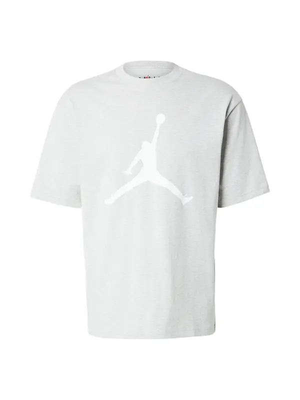 Jordan Jordan Majica 'JUMPMAN'  siva melange / bijela