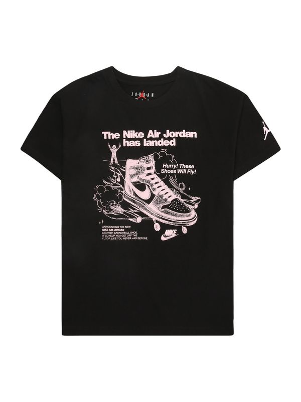 Jordan Jordan Majica  roza / crna