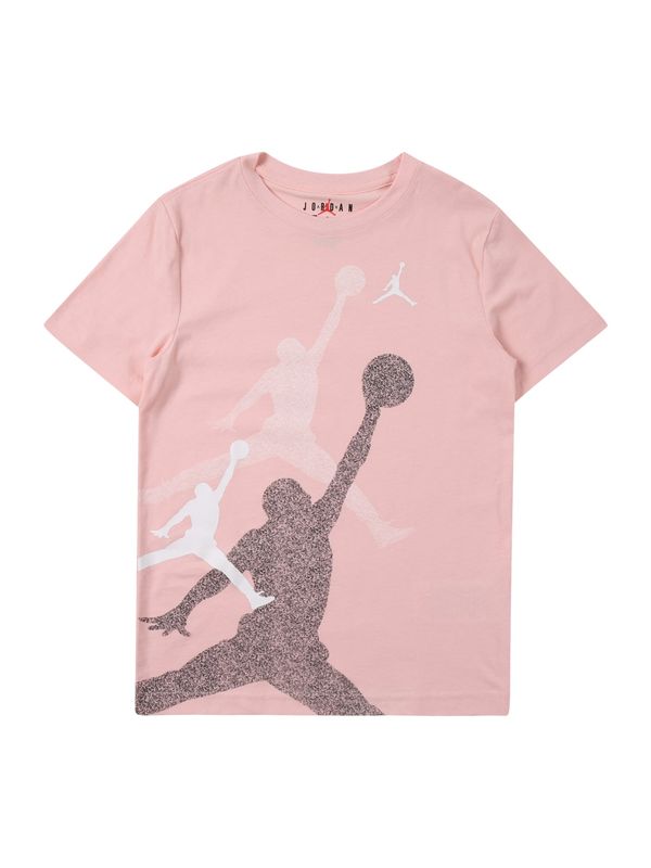 Jordan Jordan Majica  roza / prljavo roza / crna / bijela