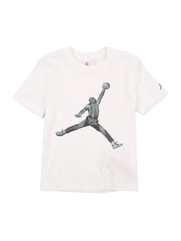 Jordan Jordan Majica 'SKELETON JUMPMAN'  plava / crna / bijela