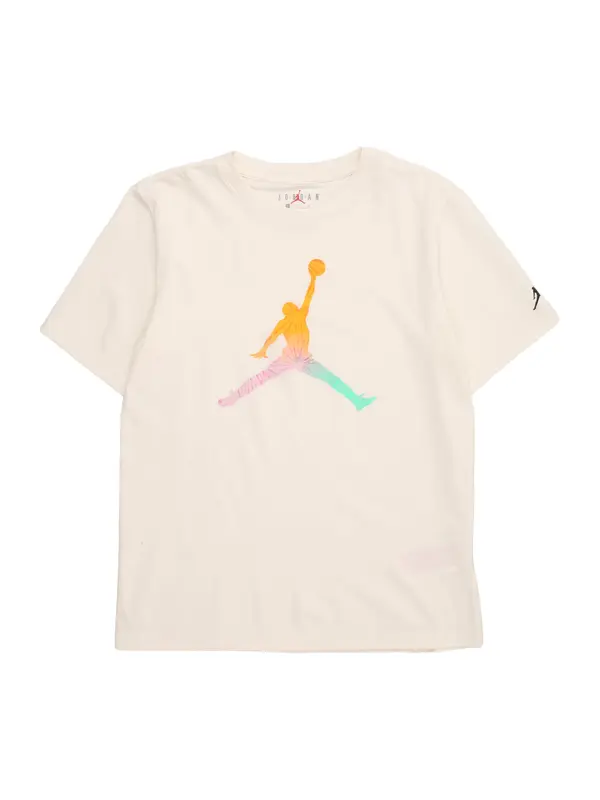 Jordan Jordan Majica 'TIE DYE'  boja pijeska / tirkiz / narančasta / prljavo roza