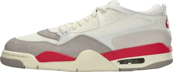 Jordan Jordan Niske tenisice 'AIR JORDAN 4 RM'  tamo siva / jarko crvena / bijela / vuneno bijela