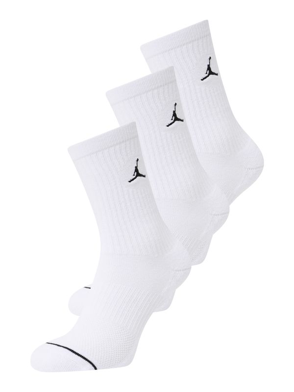 Jordan Jordan Sportske čarape  crna / bijela