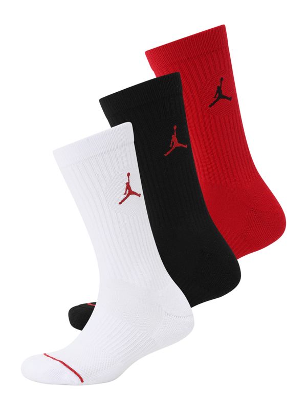 Jordan Jordan Sportske čarape  crvena / crna / bijela