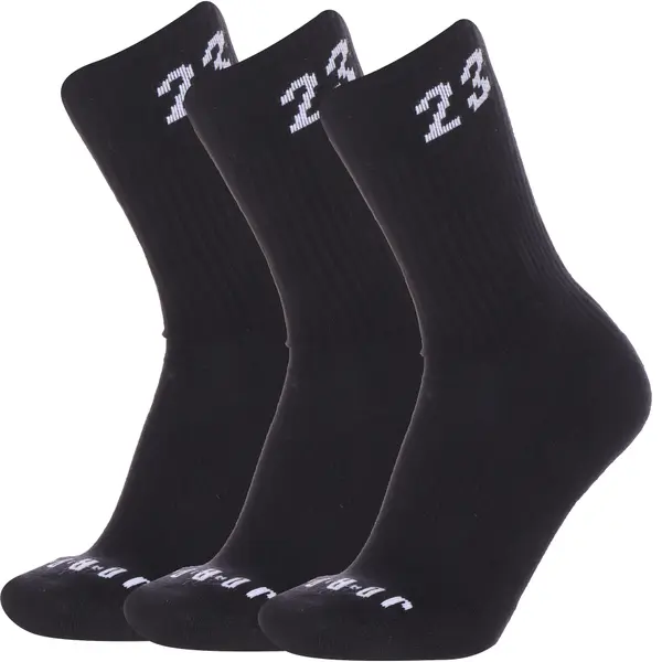 Jordan Jordan Sportske čarape 'Essentials'  crna / bijela