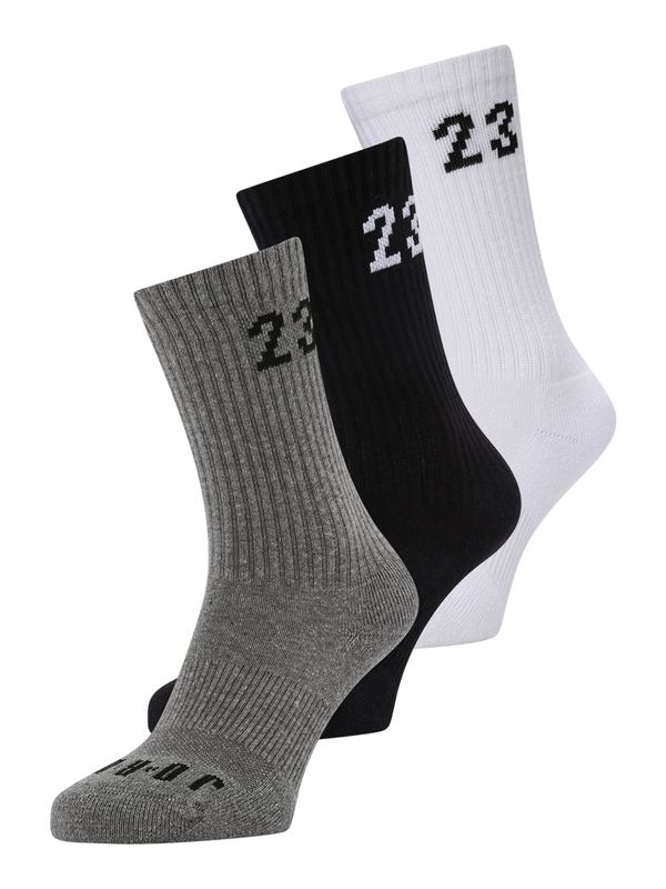 Jordan Jordan Sportske čarape  siva melange / crna / bijela