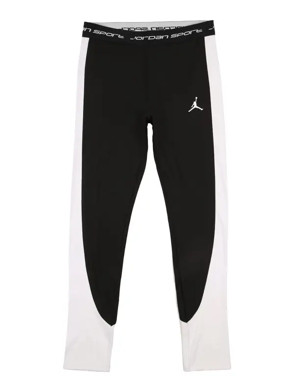 Jordan Jordan Sportske hlače  crna / bijela