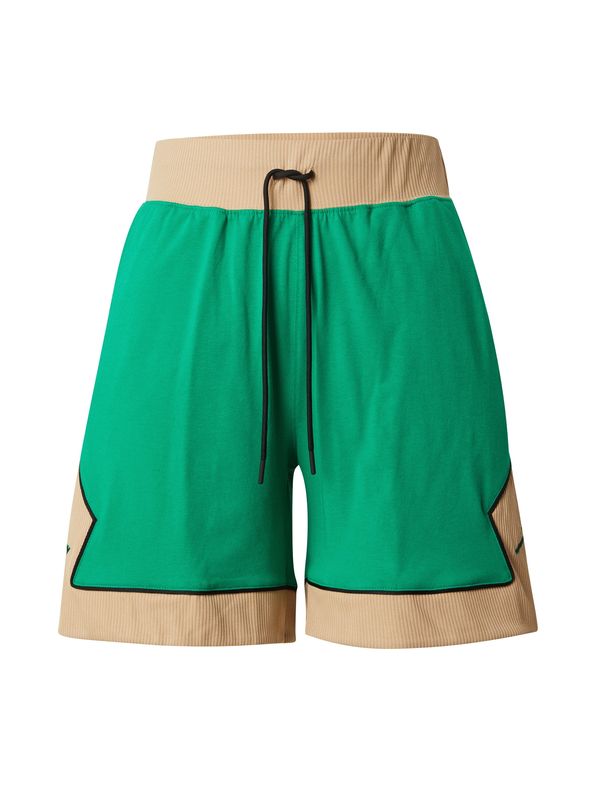 Jordan Jordan Sportske hlače  tamno bež / tamno zelena