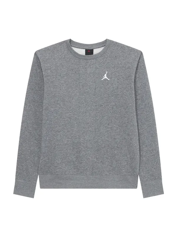 Jordan Jordan Sweater majica 'BROOKLYN ESS'  crna melange