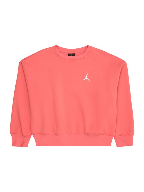 Jordan Jordan Sweater majica 'BROOKLYN ESS'  malina / bijela