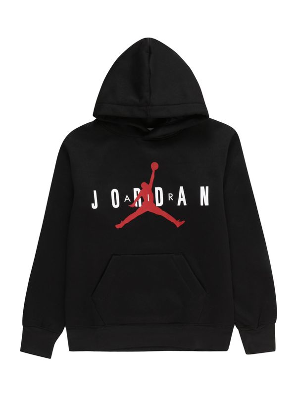 Jordan Jordan Sweater majica  crvena / crna / bijela