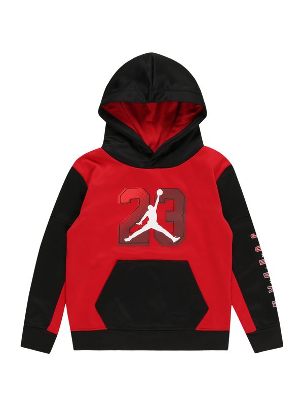 Jordan Jordan Sweater majica  crvena / trešnja crvena / crna / bijela