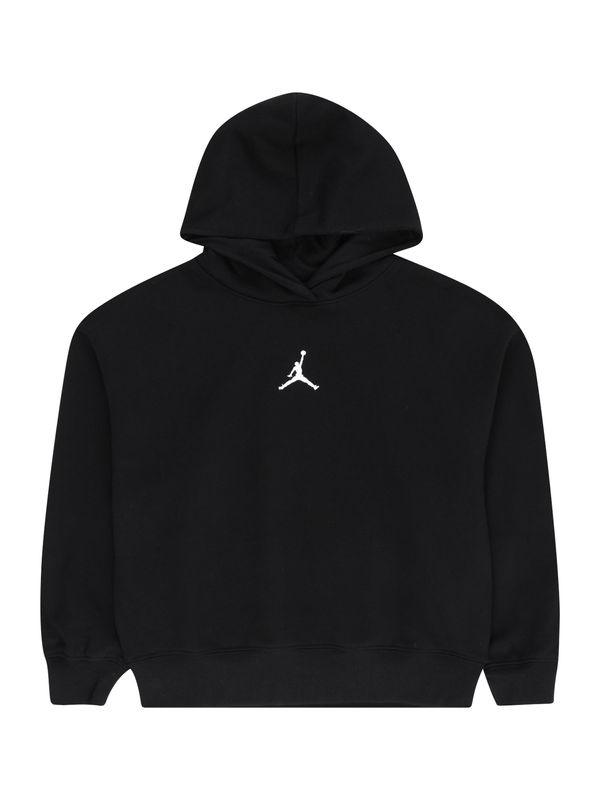 Jordan Jordan Sweater majica 'Icon Play'  crna / bijela