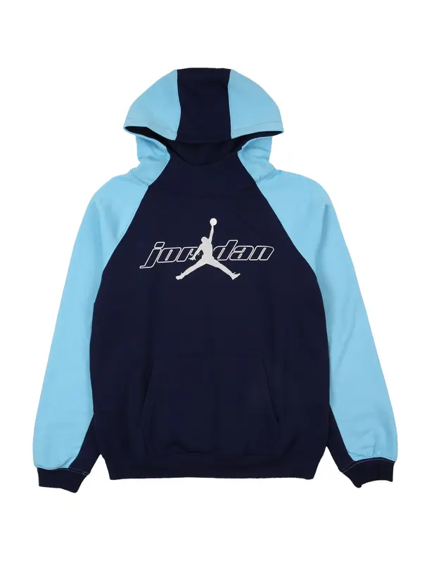 Jordan Jordan Sweater majica 'MOUNTAINSIDE'  akvamarin / tamno plava / srebrno siva