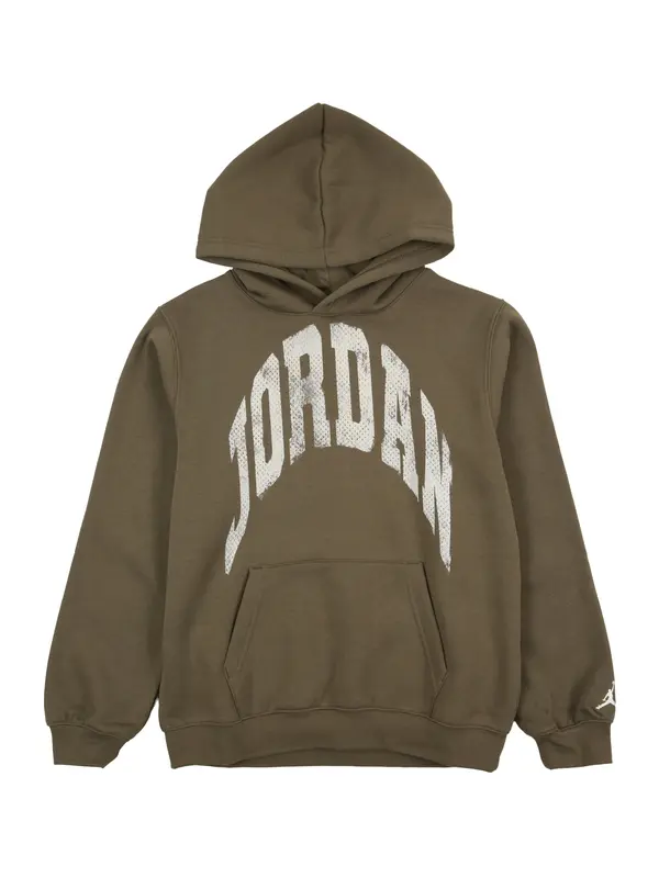 Jordan Jordan Sweater majica 'MVP FLC'  maslinasta / prljavo bijela