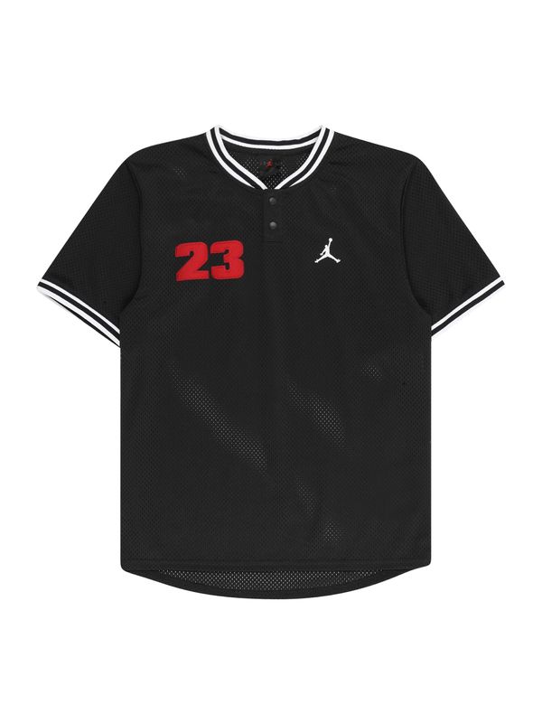 Jordan Jordan Tehnička sportska majica  svijetlo crvena / crna / bijela