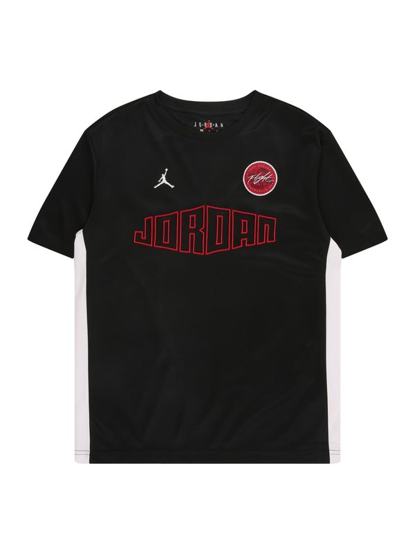 Jordan Jordan Tehnička sportska majica  tamno crvena / crna / bijela