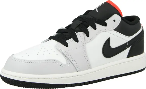Jordan Jordan Tenisice 'Air Jordan 1'  svijetlosiva / crna / bijela