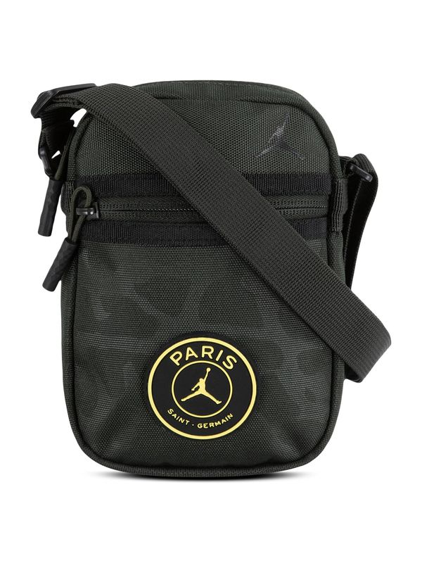 Jordan Jordan Torba preko ramena 'PSG'  svijetložuta / antracit siva / kraljevski zelena / crna